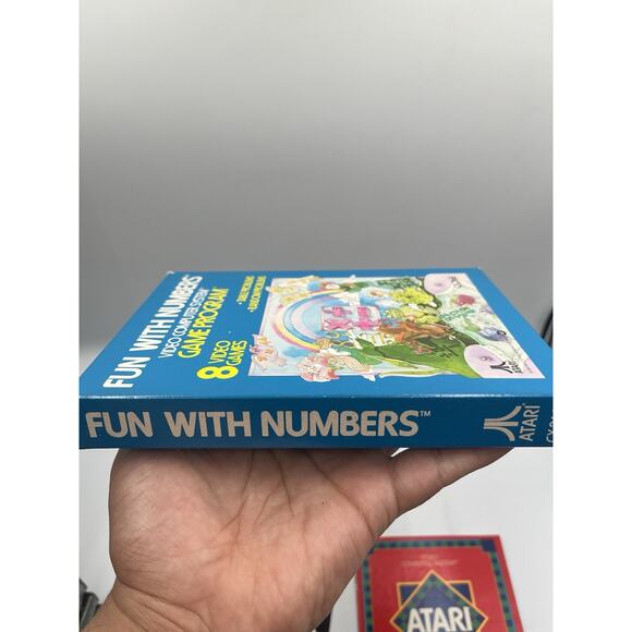 Fun With Numbers CX 2661 Atari 2600 CIB Game, Box, Manual - Picture 8 of 14